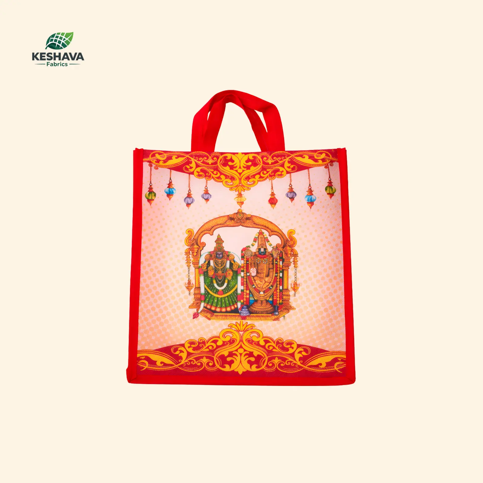 Venkateswara–Padmavati Non-Woven Gift Bag