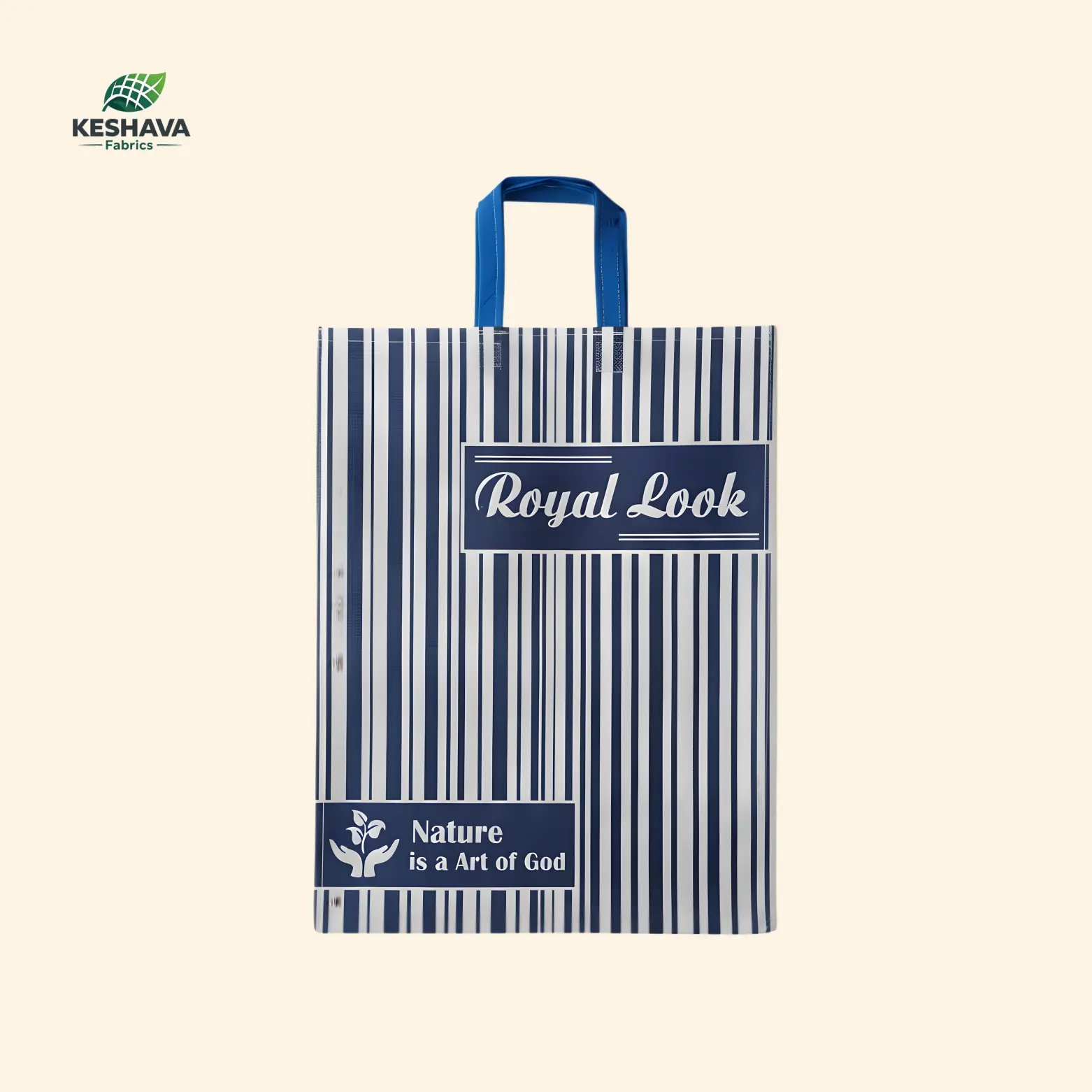 Royal Look Navy Reusable Bag