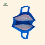 Blue Camouflage Reusable Tote - Image 3