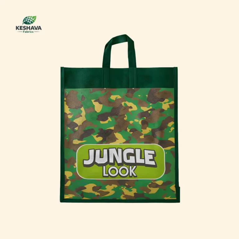 Jungle Camouflage Non-Woven Tote Bag