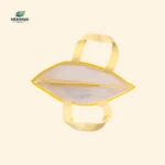 Divine Goddess Amman Yellow Non-Woven Box-Type Thamboolam Bag - Image 3